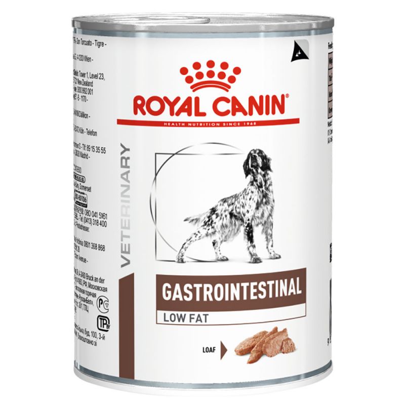 Royal Canin Veterinary Canine Gastrointestinal Low Fat 12x410g